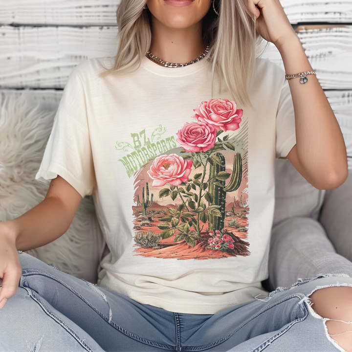 BZMS Cactus / Roses Tee