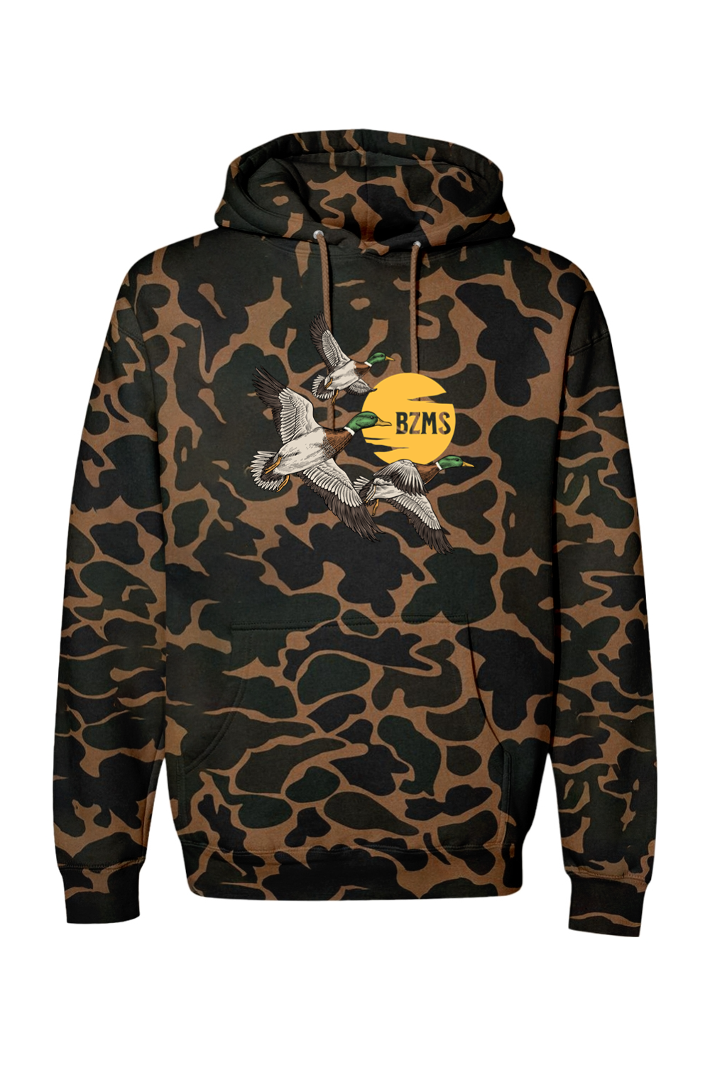 Premium Duck in Flight Camo Hoodie