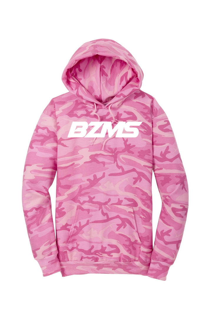 BZMS Pink Camo Hoodie