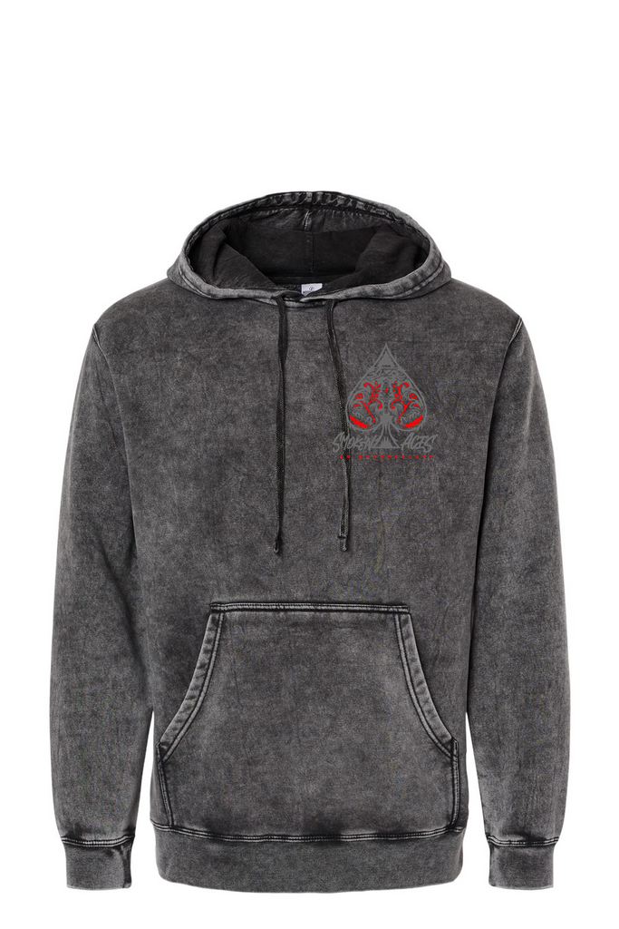 Smokin Aces Mineral Wash Hoodie