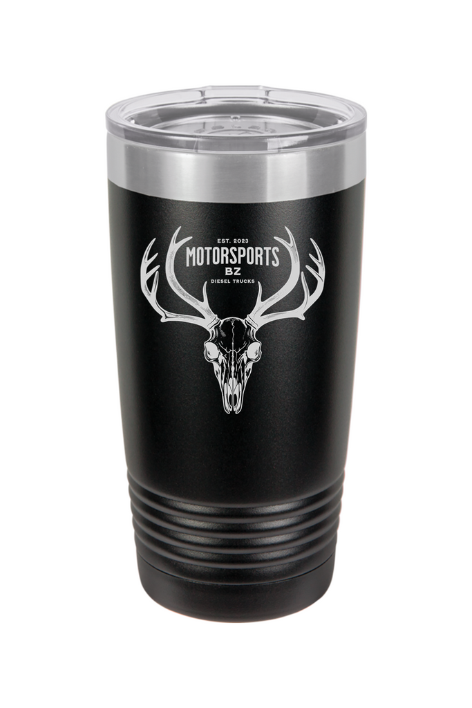 BZMS Deer Skull 20oz Stainless Steel Tumbler