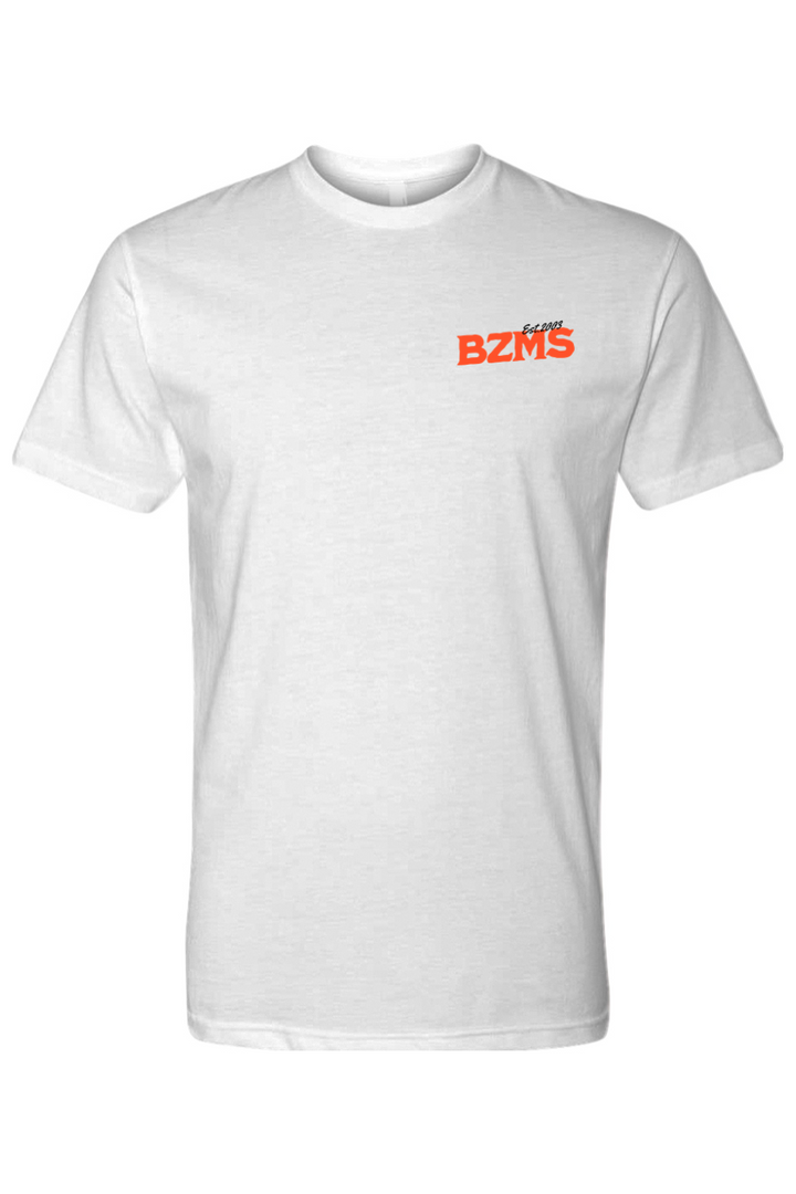 BZMS Take the Ride White Tee