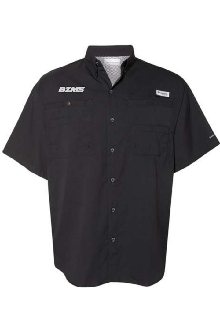 BZMS Embroidered Columbia PFG Tamiami™ II Short Sleeve Shirt