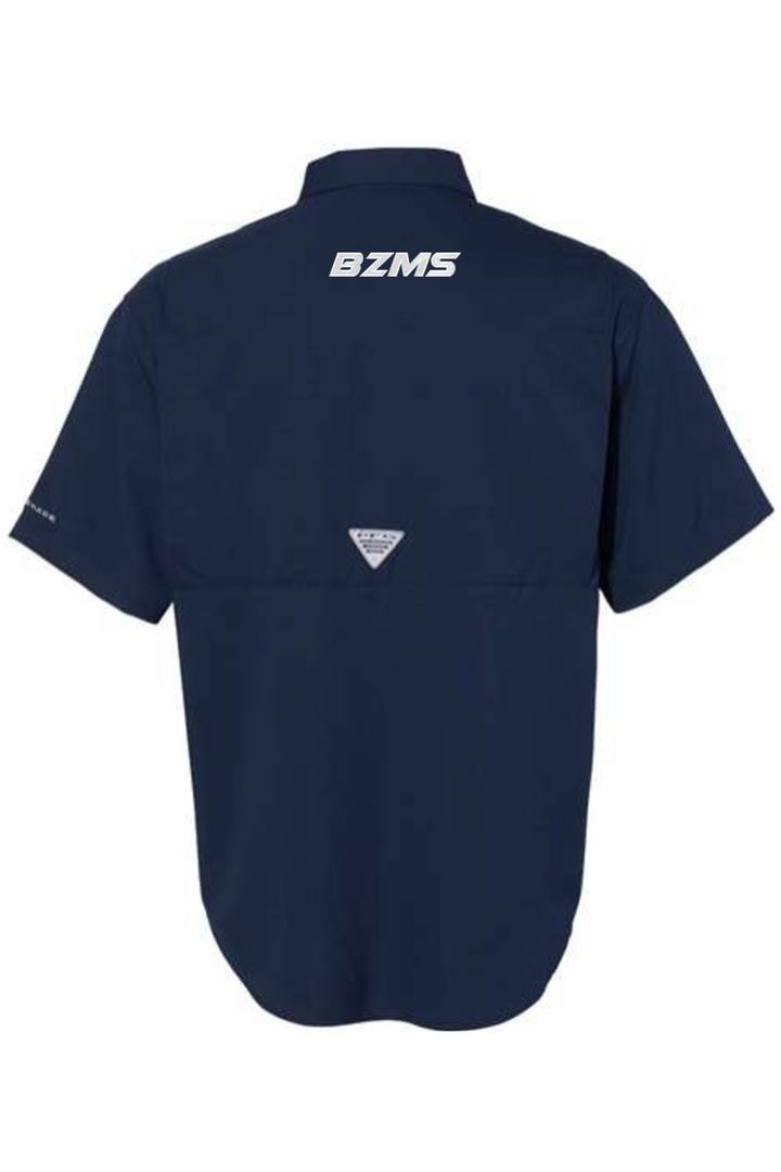 BZMS Embroidered Columbia PFG Tamiami™ II Short Sleeve Shirt