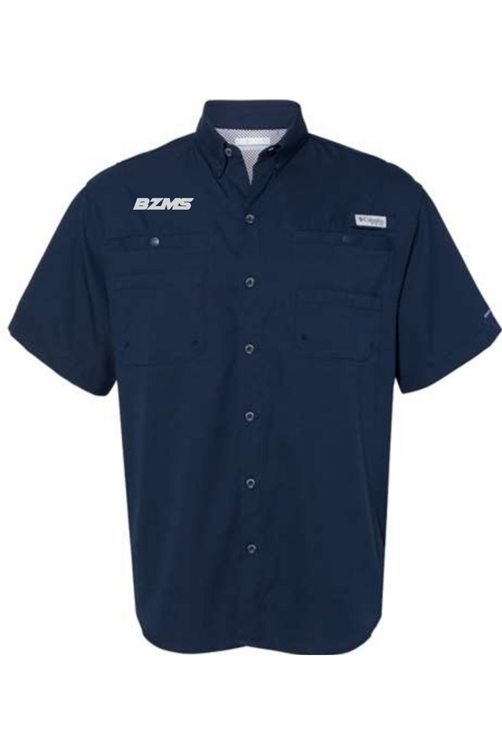 BZMS Embroidered Columbia PFG Tamiami™ II Short Sleeve Shirt