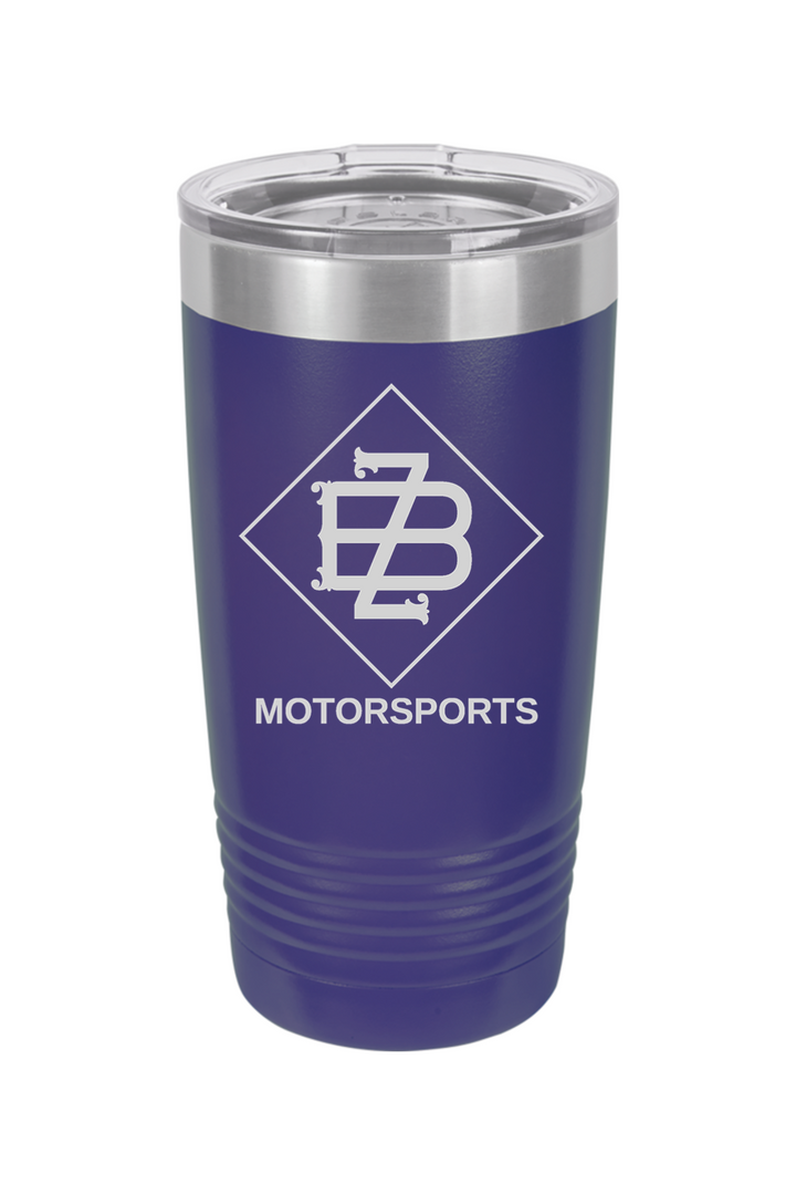 BZMS Purple Engraved 20oz Stainless Steel Tumbler