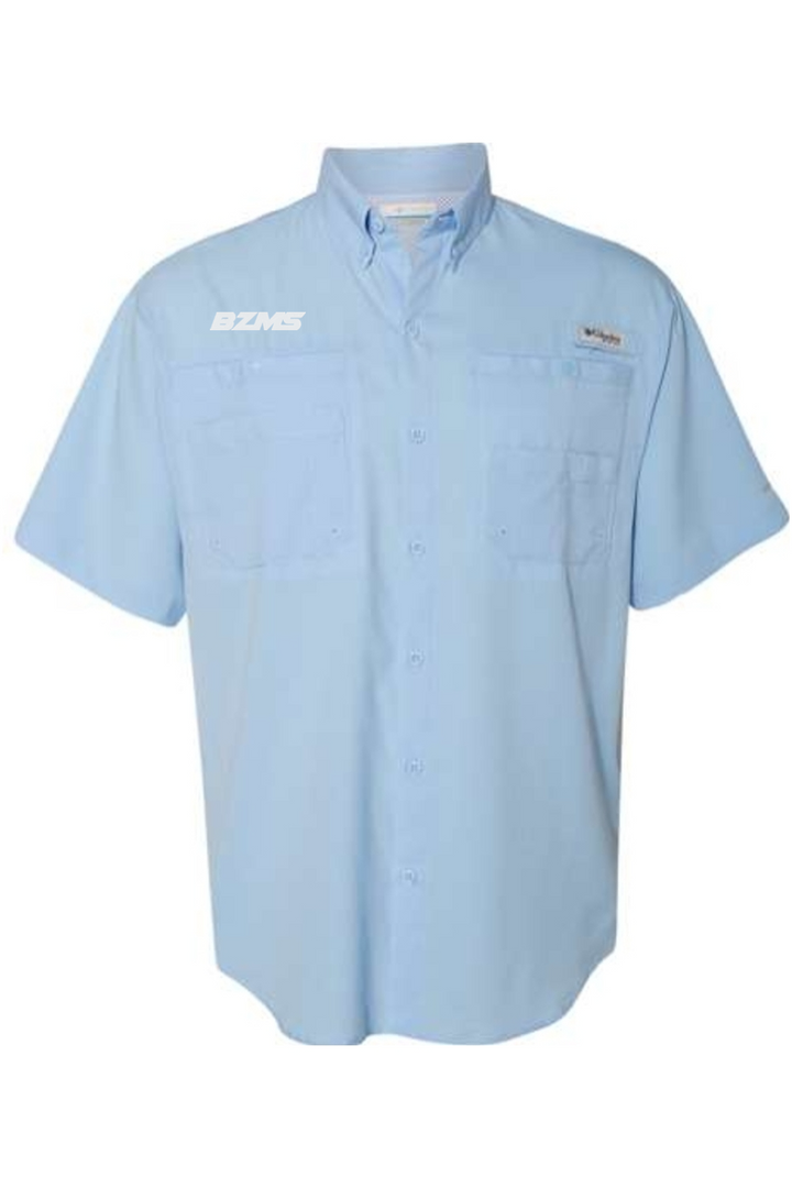 BZMS Embroidered Columbia PFG Tamiami™ II Short Sleeve Shirt