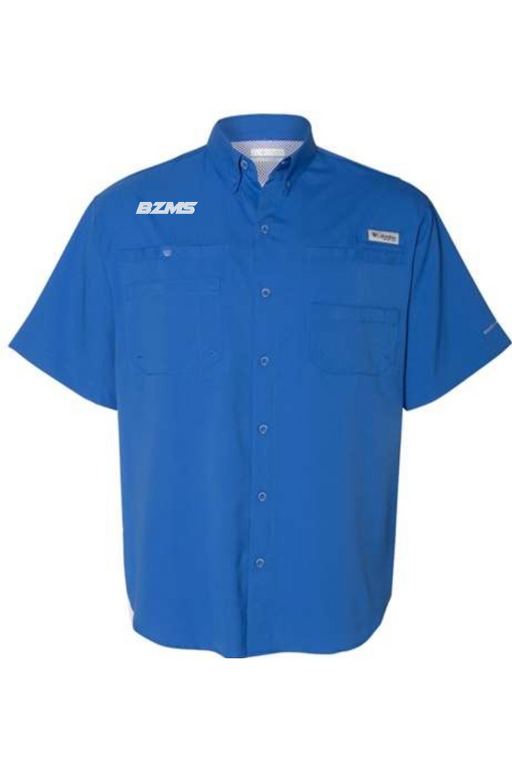 BZMS Embroidered Columbia PFG Tamiami™ II Short Sleeve Shirt