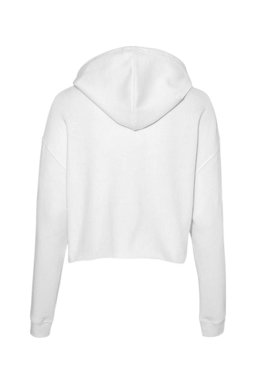 BZMS Cropped Embroidered Hoodie