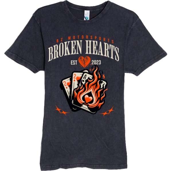 Broken Hearts Vintage Tee