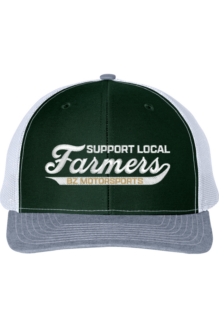 Support Local Farmers Embroidered Hat