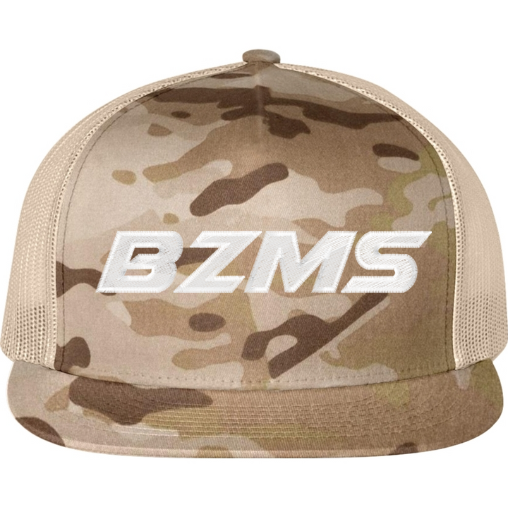 BZMS Embroidered Multicam Arid / tan Hat