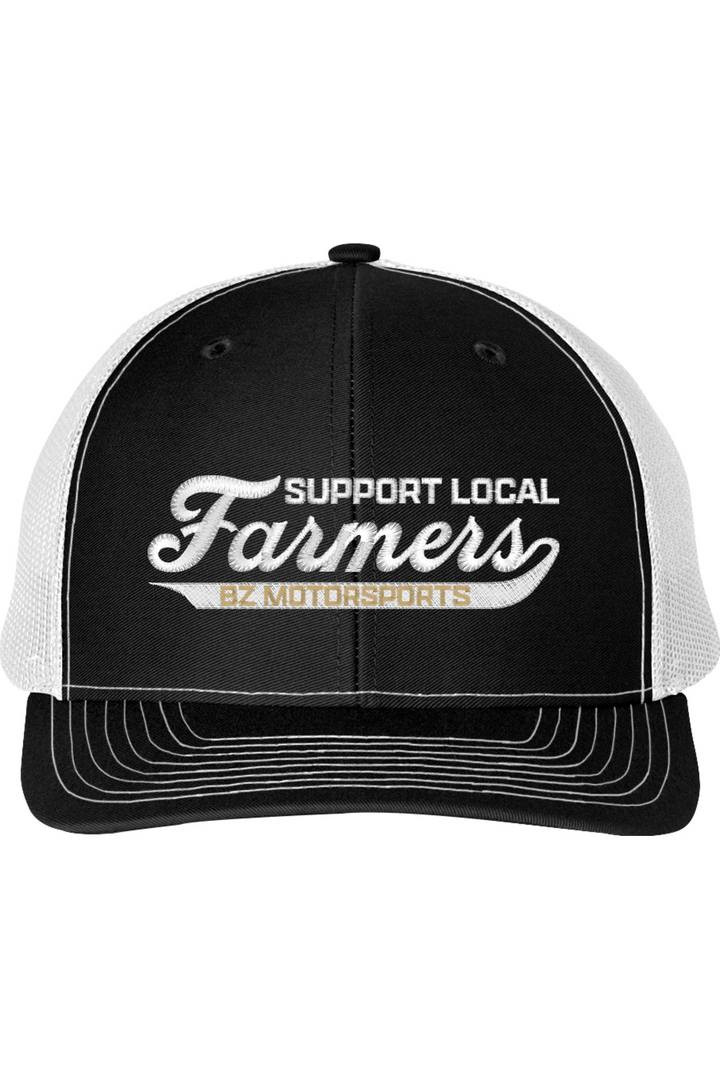 Support Local Farmers Embroidered Hat